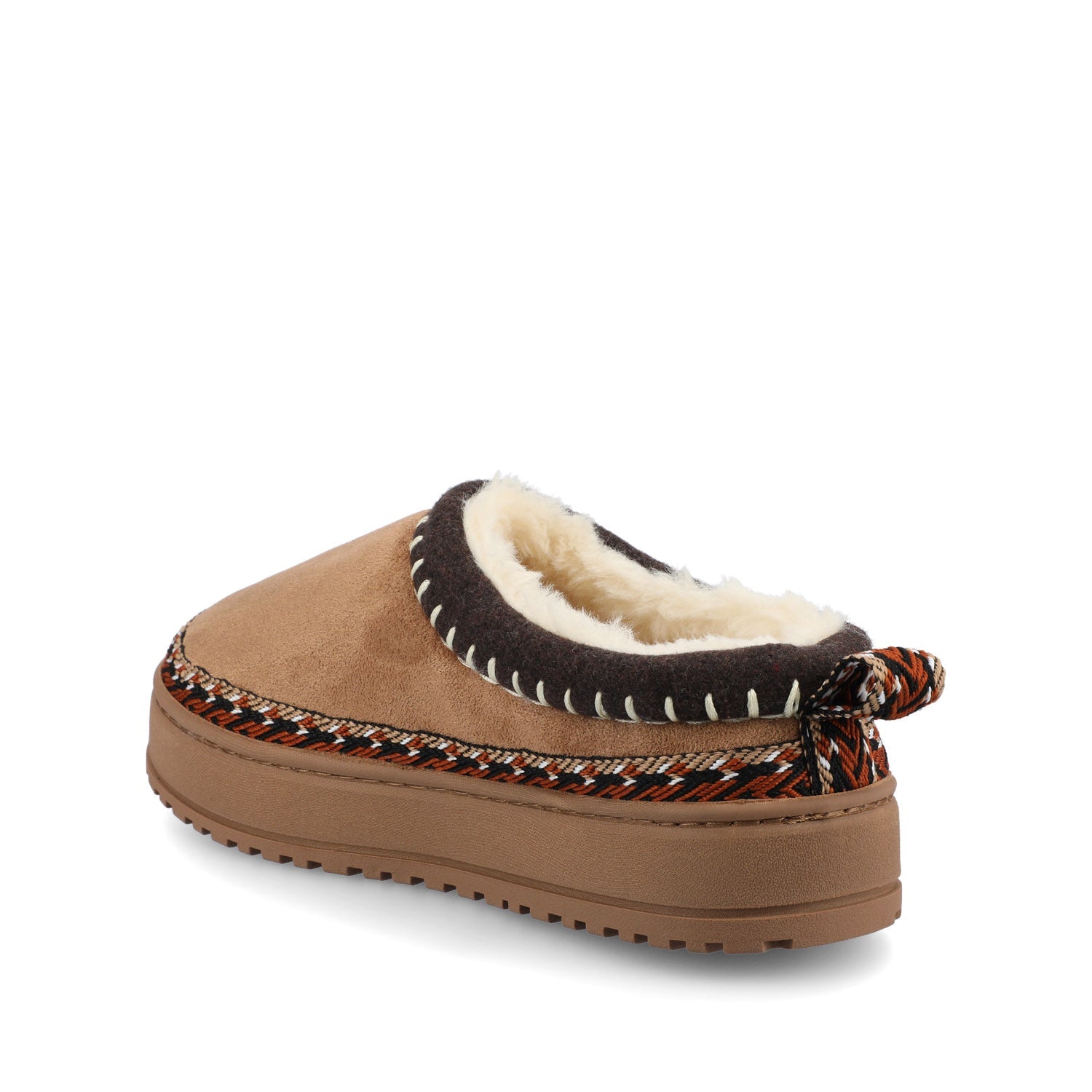 TARIKA MULE SLIPPER - Chestnut