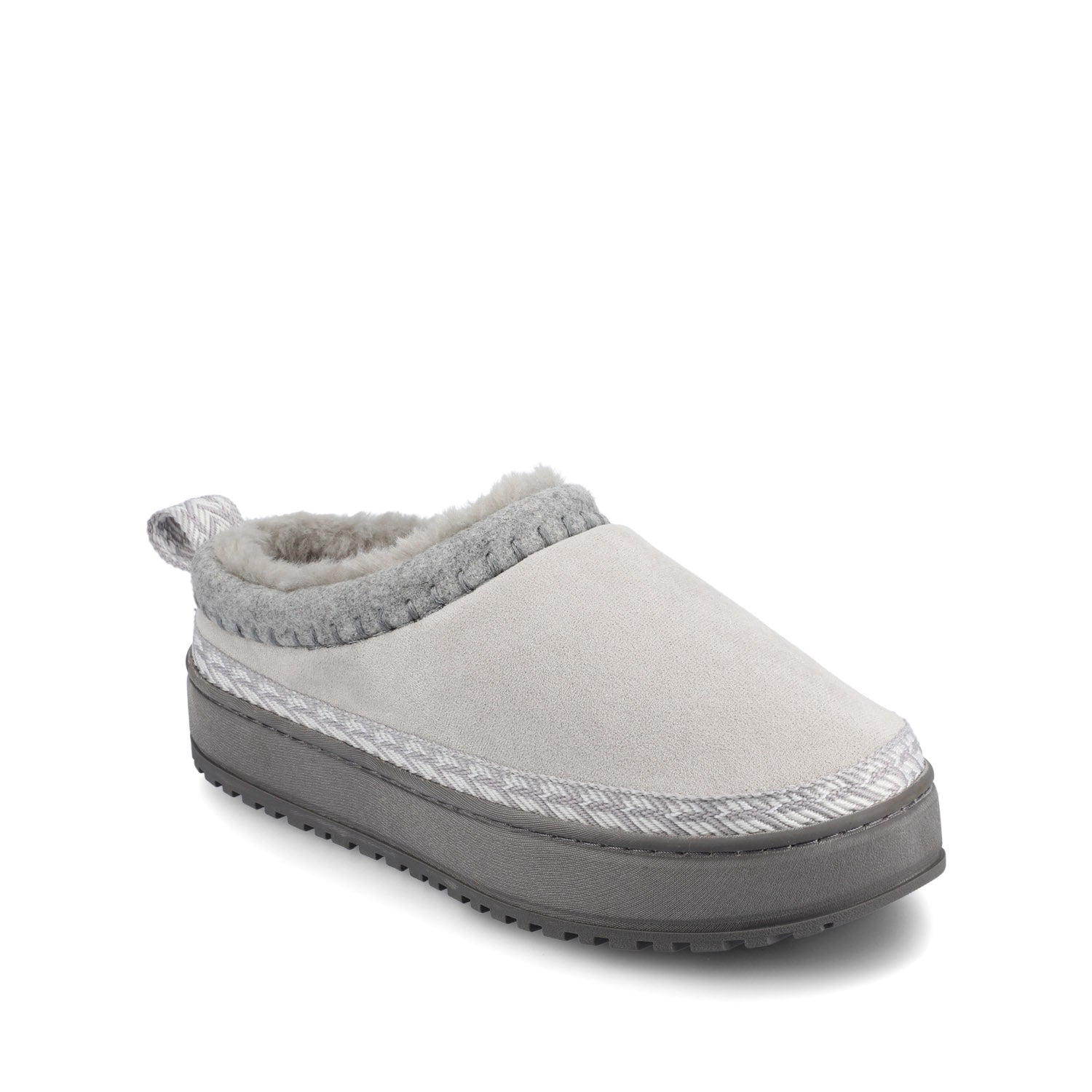 TARIKA MULE SLIPPER - Grey