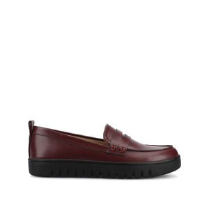 TAYLA PENNY LOAFER - Oxblood