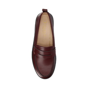 TAYLA PENNY LOAFER - Oxblood