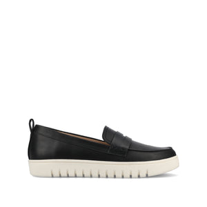 TAYLA PENNY LOAFER IN WIDE - Black
