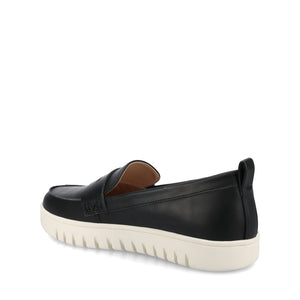 TAYLA PENNY LOAFER IN WIDE - Black