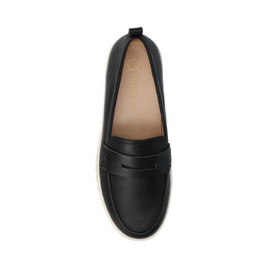 TAYLA PENNY LOAFER IN WIDE - Black