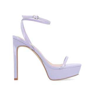 TELILAH STRAPPY STILETTO HEELS IN PATENT