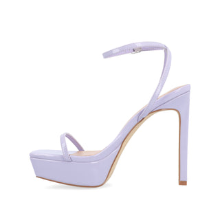 TELILAH STRAPPY STILETTO HEELS IN PATENT