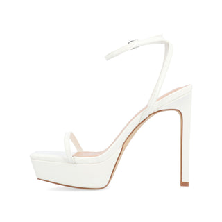 TELILAH STRAPPY STILETTO HEELS IN PATENT