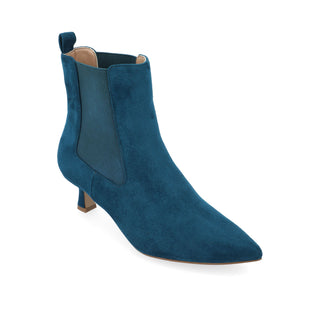 TENLEE CHELSEA BOOTIES IN FAUX SUEDE