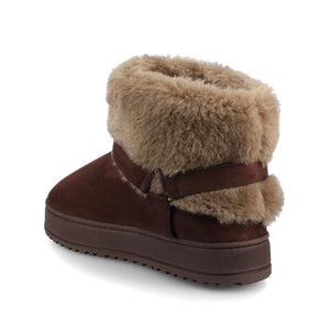 THADA SLIPPER BOOTIE - Chocolate
