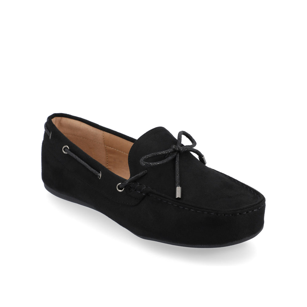 THATCH MOC TOE LOAFER IN FAUX SUEDE