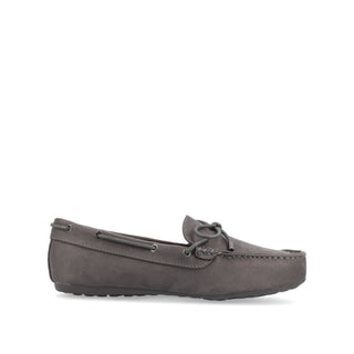 THATCH MOC TOE LOAFER IN FAUX SUEDE