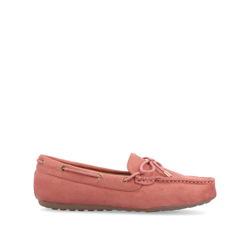 THATCH MOC TOE LOAFER IN FAUX SUEDE