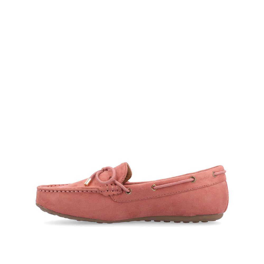 THATCH MOC TOE LOAFER IN FAUX SUEDE