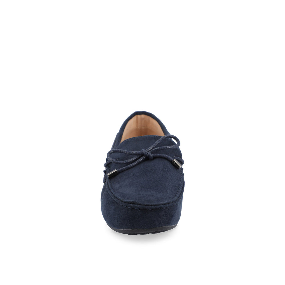 THATCH MOC TOE LOAFER IN FAUX SUEDE