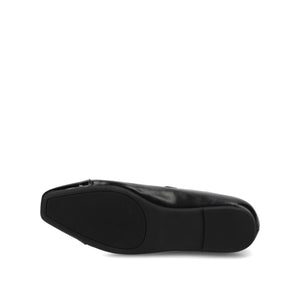 THEAH T-STRAP BALLET FLATS - Black