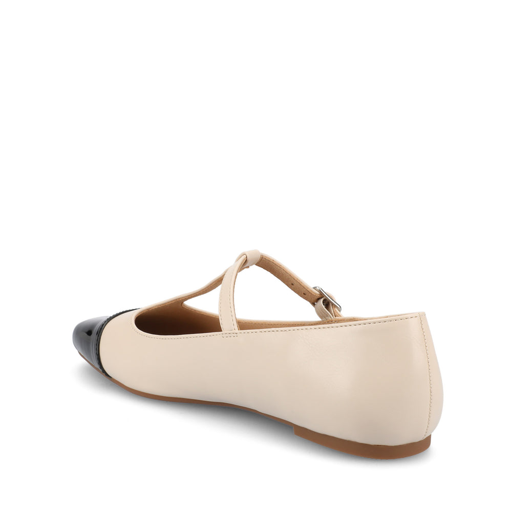 THEAH T-STRAP BALLET FLATS