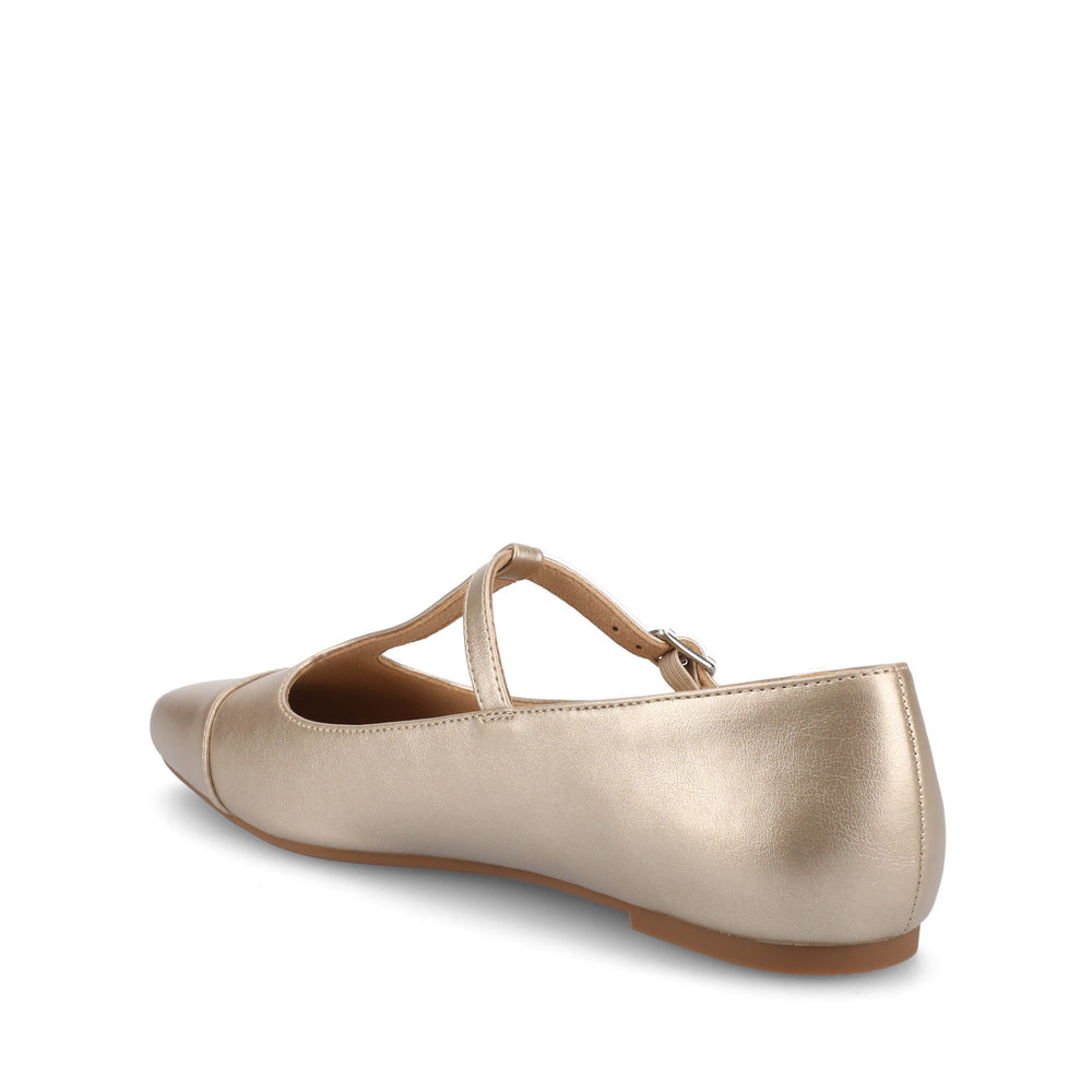 THEAH T-STRAP BALLET FLATS