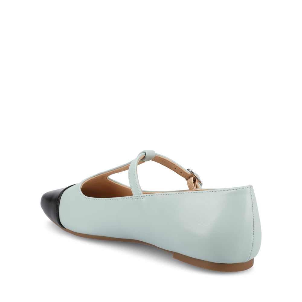 THEAH T-STRAP MARY JANE FLATS