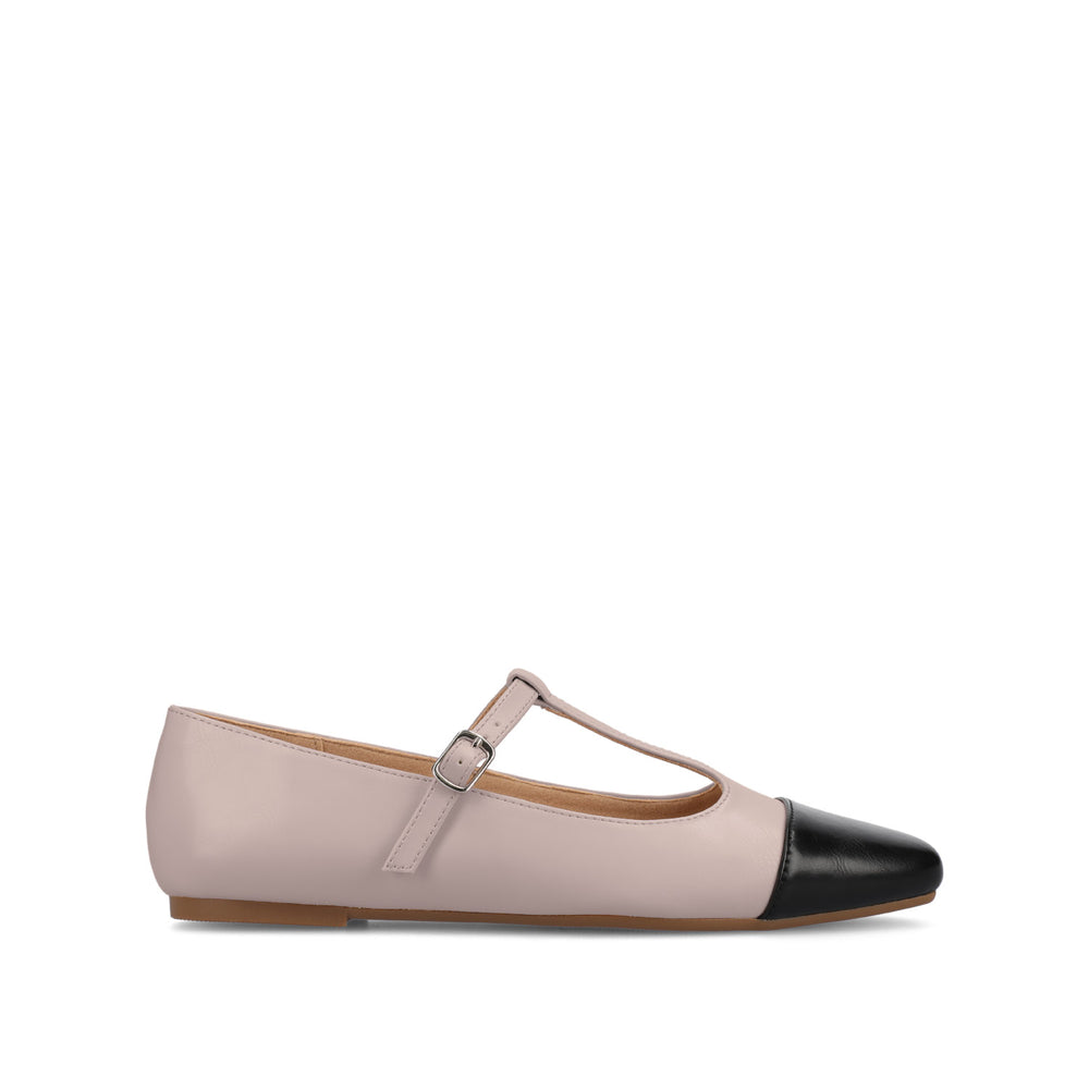 THEAH T-STRAP BALLET FLATS