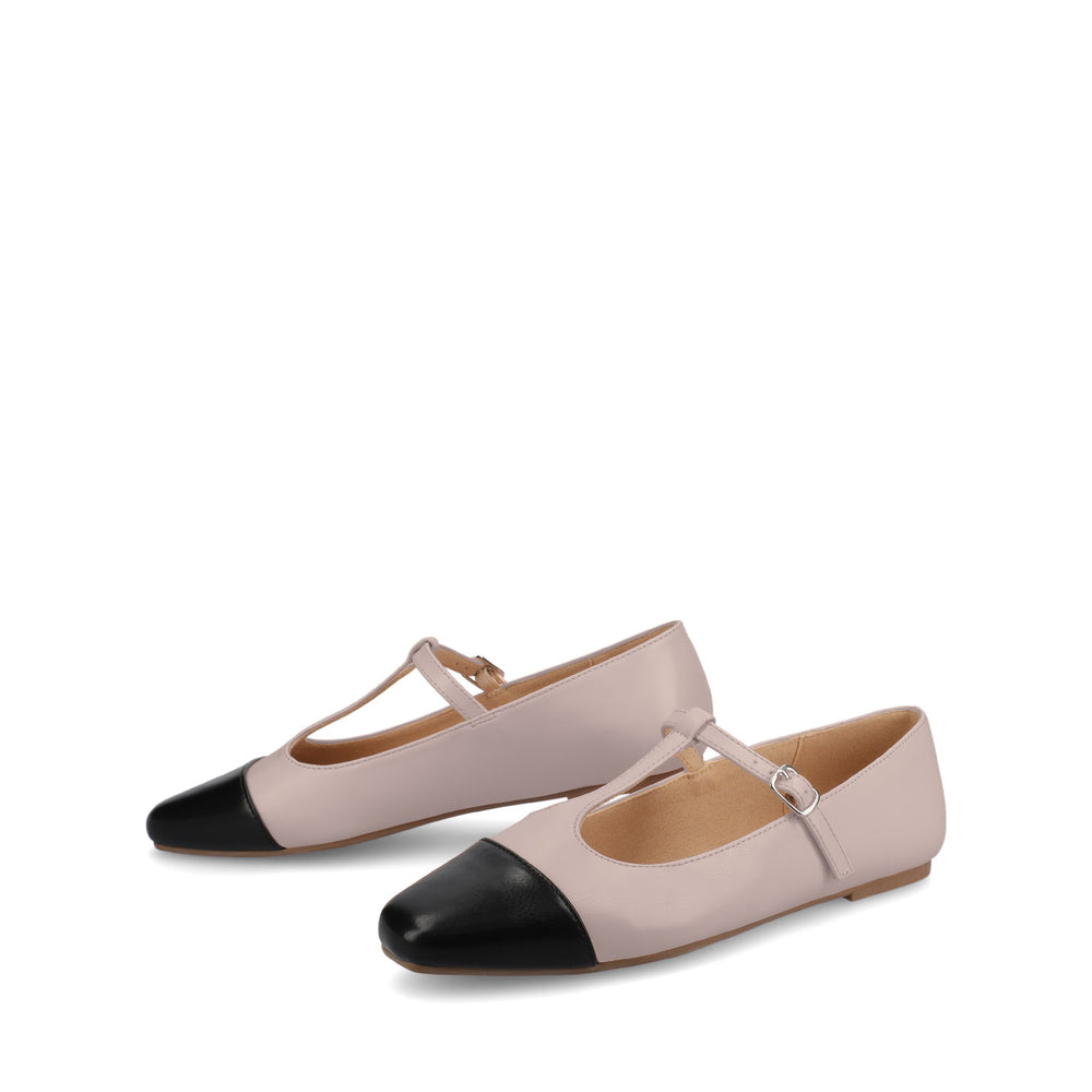 THEAH T-STRAP MARY JANE FLATS