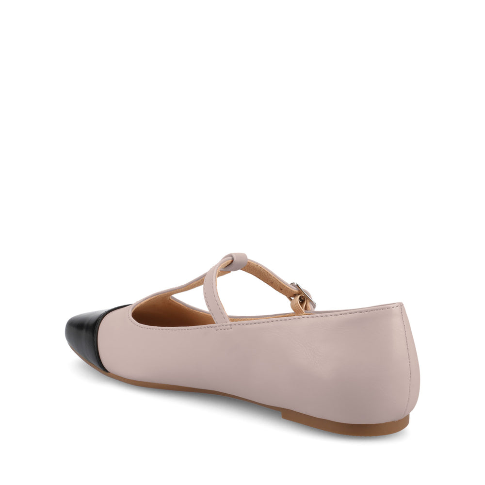 THEAH T-STRAP BALLET FLATS