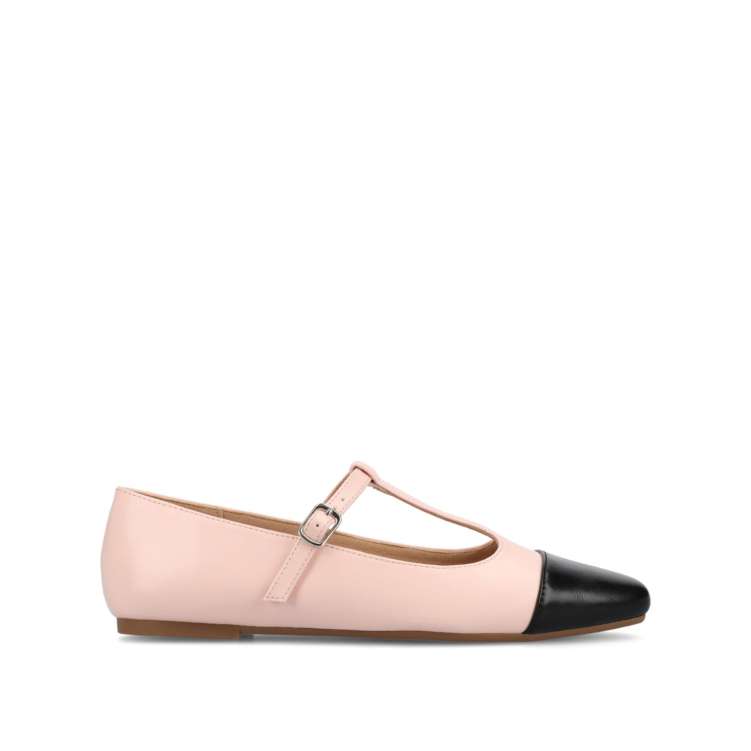 THEAH T-STRAP BALLET FLATS - Pink