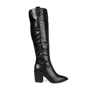 THERESE COWGIRL BOOTS IN WIDE & X-WIDE CALF