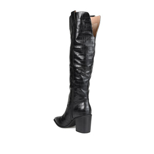 THERESE COWGIRL BOOTS IN WIDE CALF
