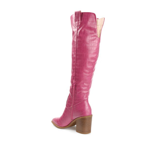 THERESE COWGIRL BOOTS IN WIDE & X-WIDE CALF