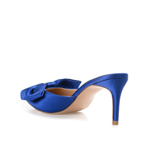 TIARRA STILETTO HEELS IN SATIN - Blue