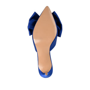 TIARRA STILETTO PUMP HEELS IN WIDE - Blue