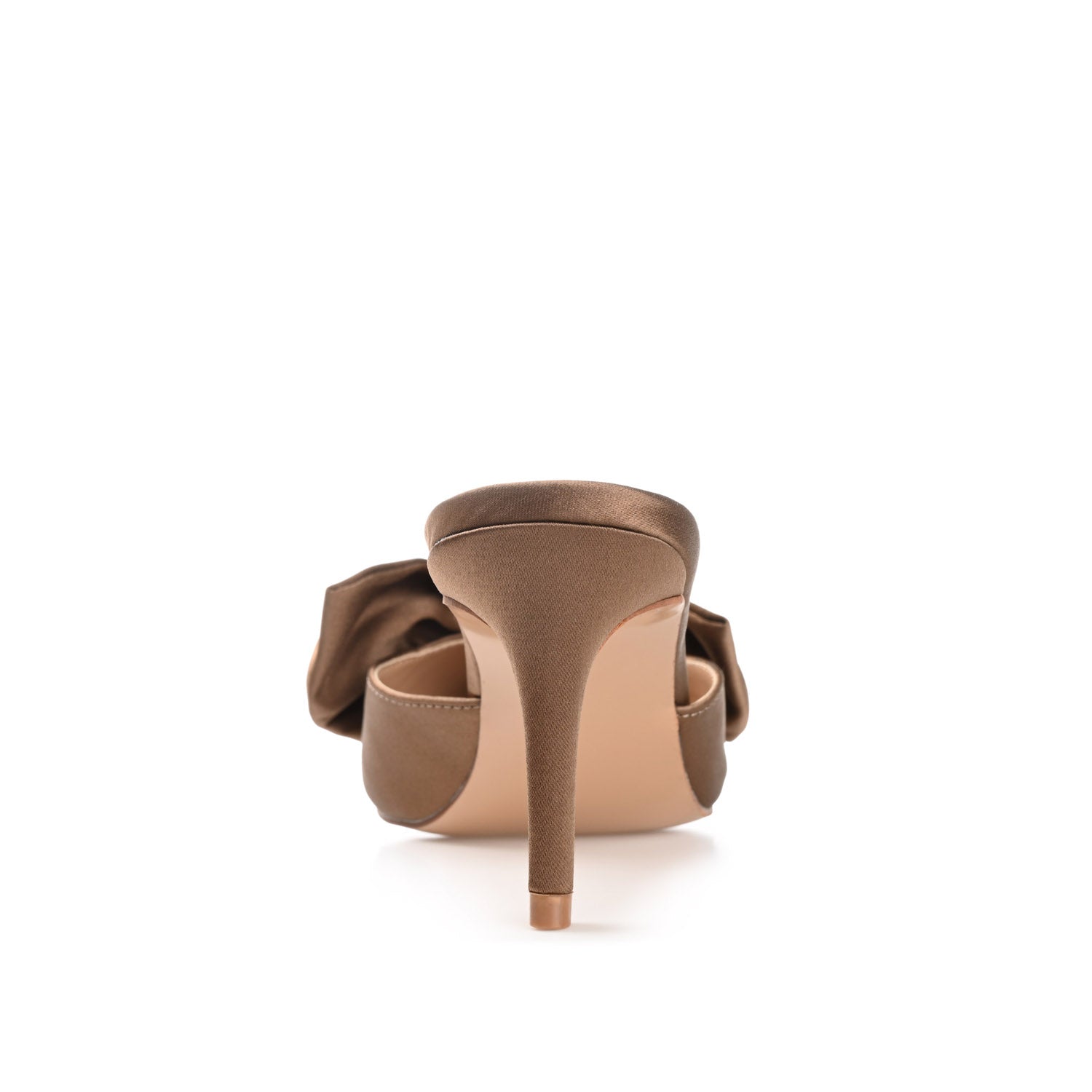 TIARRA STILETTO PUMP HEELS IN WIDE - Brown