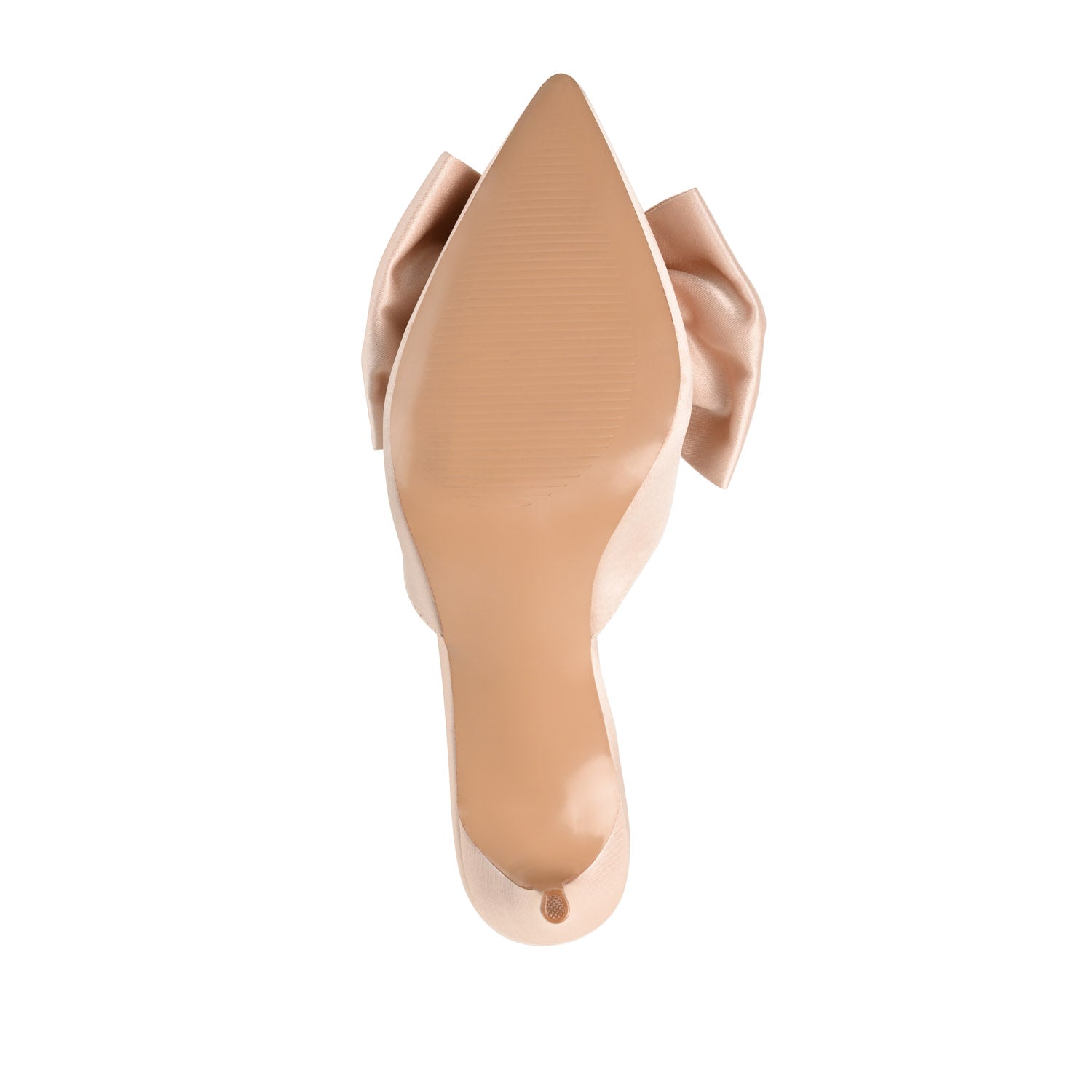 TIARRA STILETTO HEELS IN SATIN - Ivory