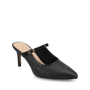 TIFFEE SLIP ON HEELS - Black
