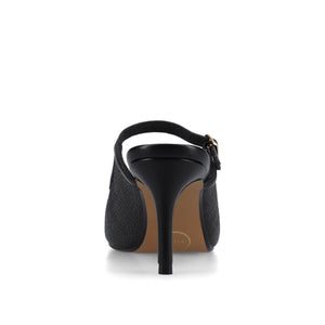 TIFFEE SLIP ON HEELS - Black