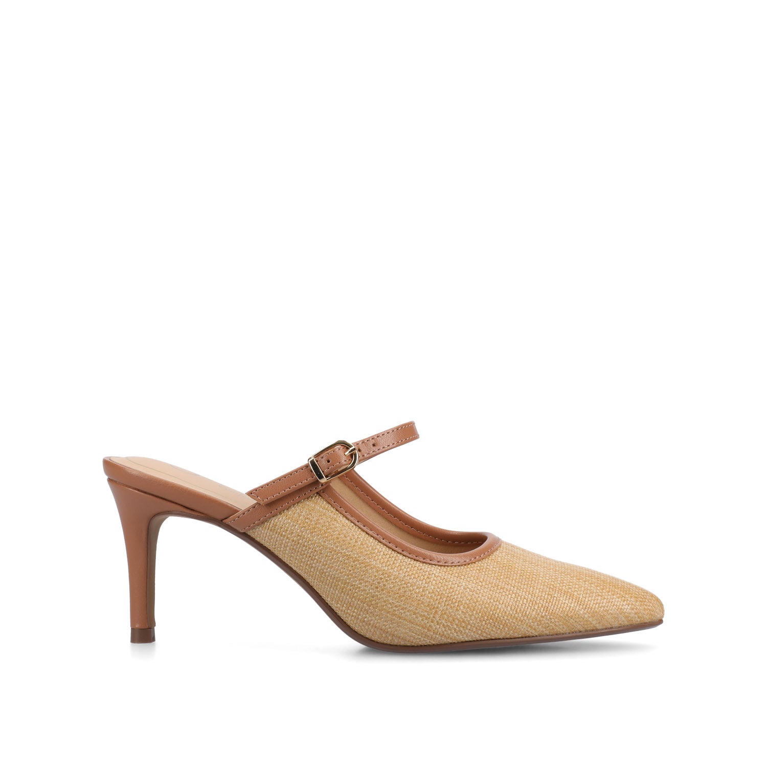 TIFFEE SLIP ON HEELS - Natural