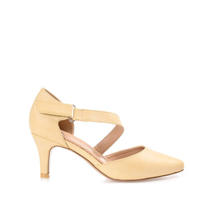 TILLIS D'ORSAY PUMP HEELS IN WIDE - Nude
