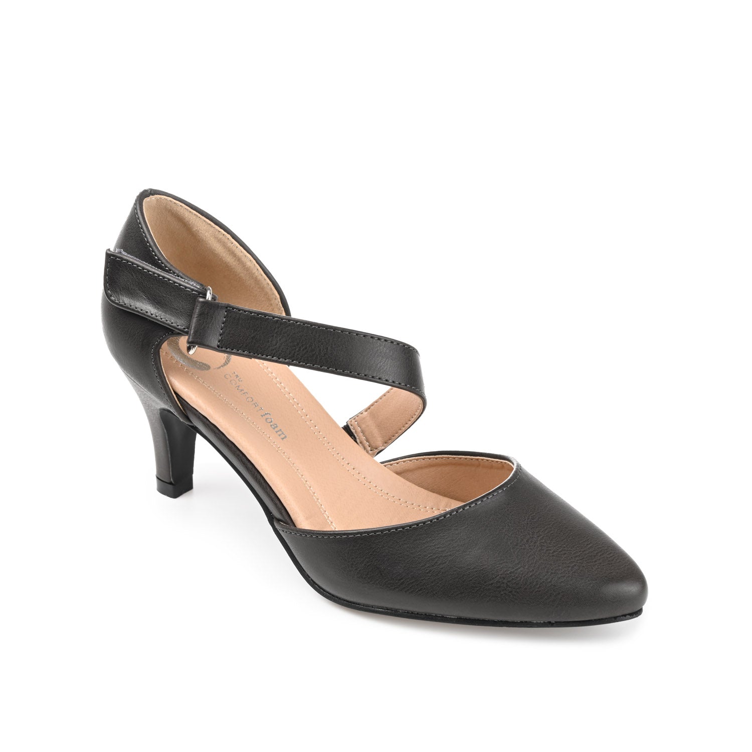 TILLIS D'ORSAY PUMP HEELS IN WIDE - Taupe