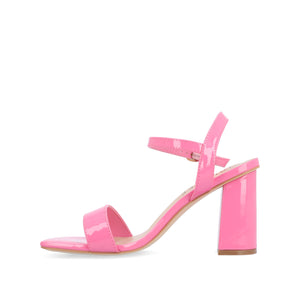 TIVONA STRAPPY BLOCK HEELS IN STATEMENT