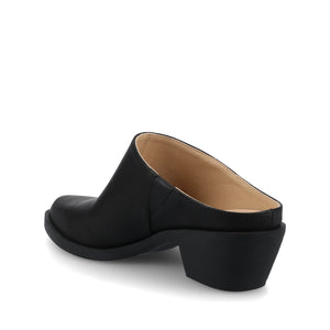 dress mules shoes Journee Women's Tomeka CASUAL Mules, Black 9