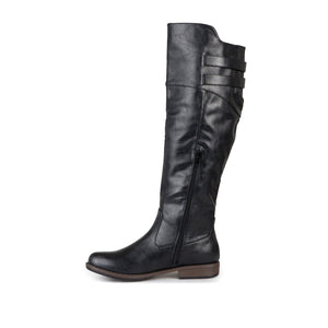 TORI RIDING BOOTS IN WIDE CALF - Black