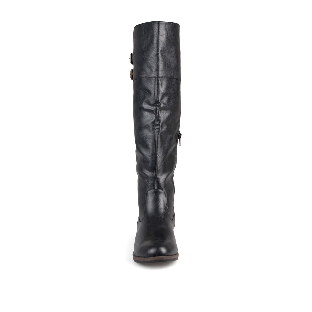 TORI RIDING BOOTS IN FAUX LEATHER