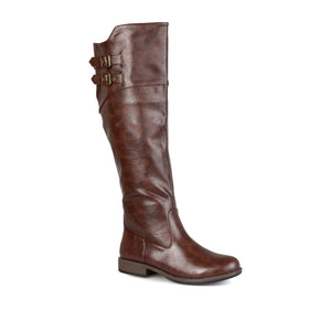 TORI RIDING BOOTS IN WIDE CALF - Brown