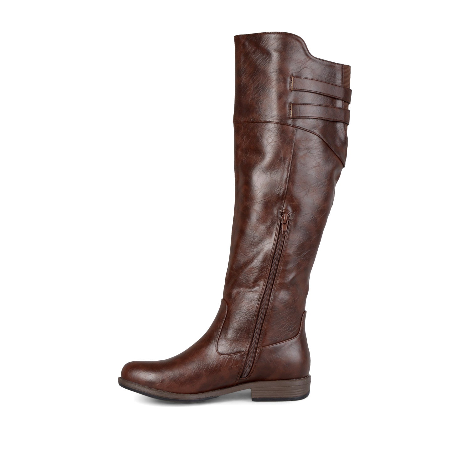 TORI RIDING BOOTS IN WIDE CALF - Brown