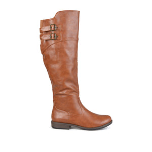 TORI RIDING BOOTS IN X-WIDE CALF - Chestnut