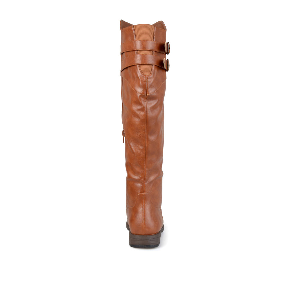 TORI RIDING BOOTS IN FAUX LEATHER