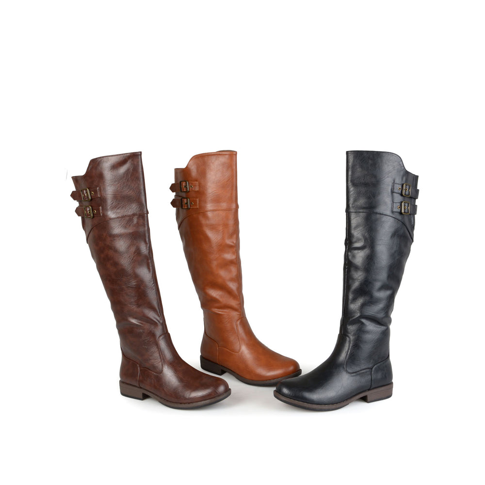 TORI RIDING BOOTS IN FAUX LEATHER