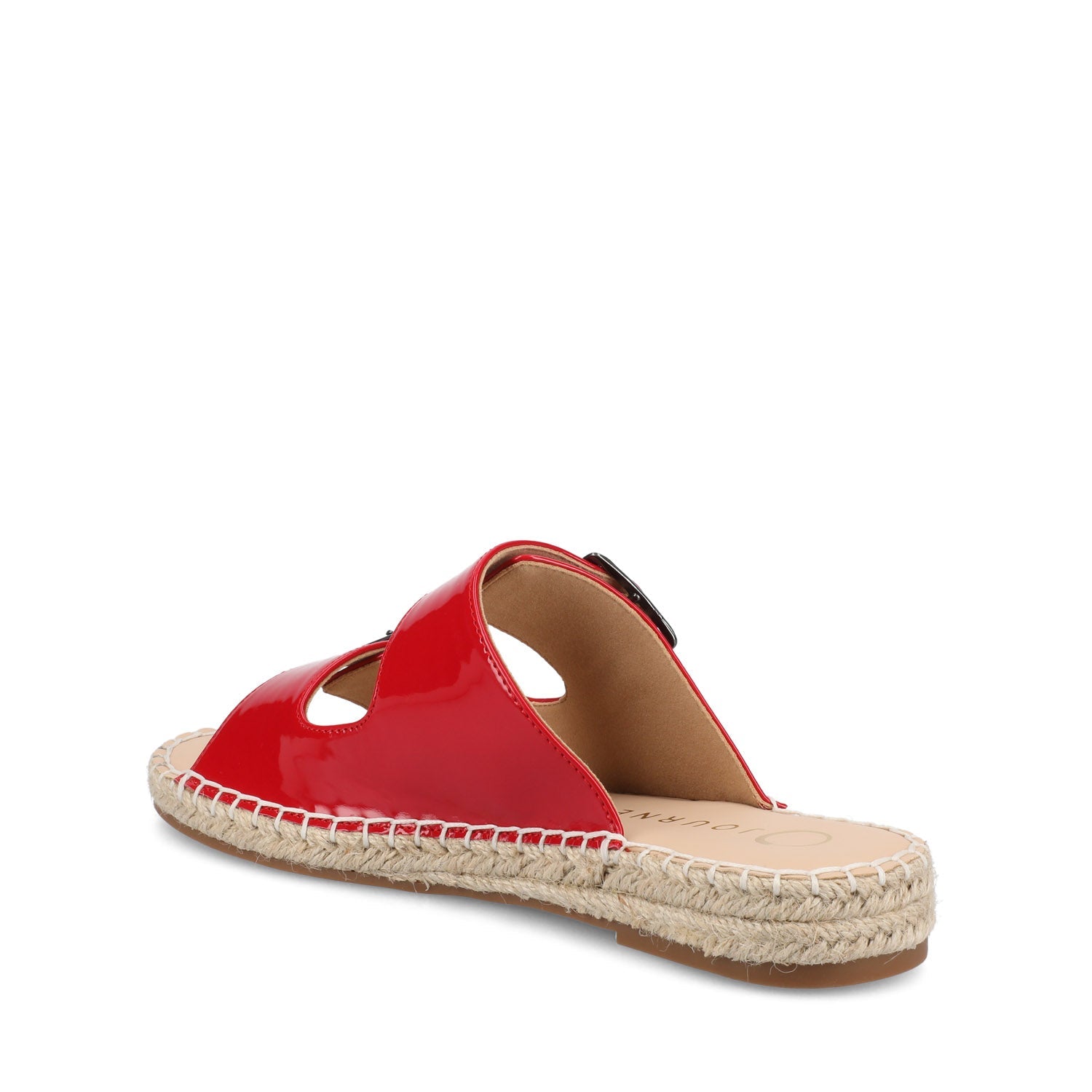 TRESAH ESPADRILLE SANDALS - Red Patent