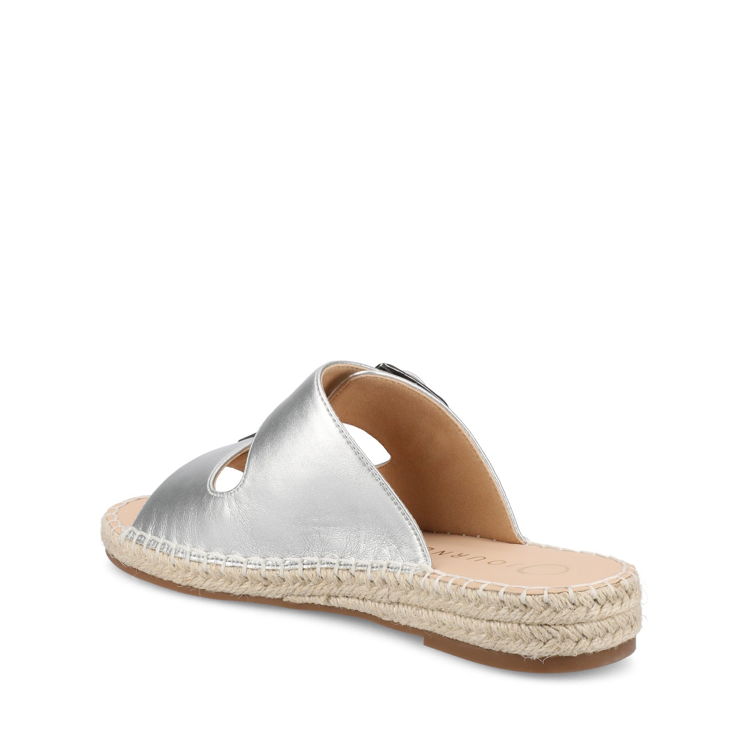 TRESAH ESPADRILLE SANDALS - Silver PU