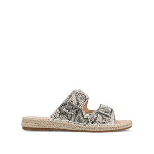 TRESAH ESPADRILLE SANDALS - Snake