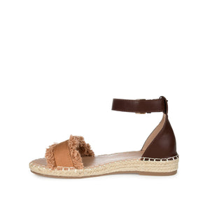 TRISTEEN ESPADRILLE SANDALS IN FABRIC - Tan